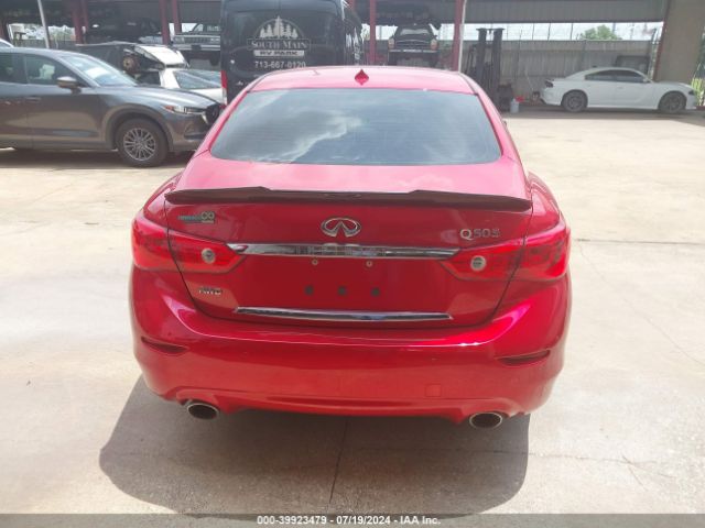 JN1FV7AR4HM870570 Infiniti Q50 3.0t Red Sport 400
