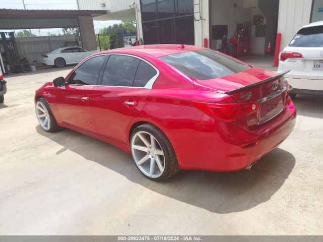 JN1FV7AR4HM870570 Infiniti Q50 3.0t Red Sport 400