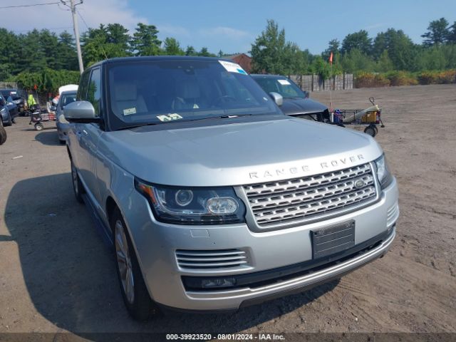 SALGS2FV7HA345452 Land Rover Range Rover 3.0l V6 Supercharged Hse