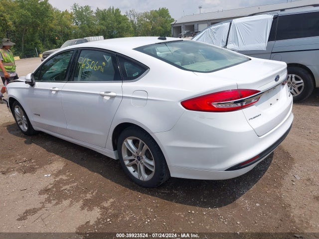 Ford Fusion Hybrid Se 2018 3FA6P0LU2JR198365 Image 3