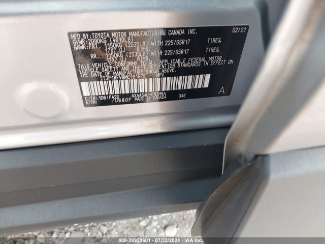Toyota Rav4 Xle 2021 2T3P1RFV8MC191978 Image 9
