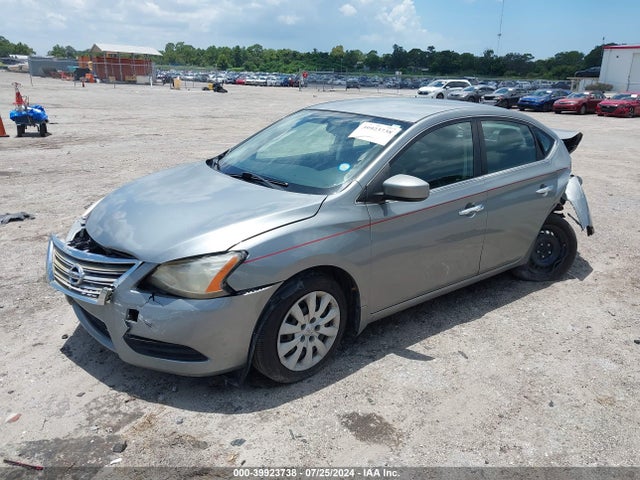 Nissan Sentra Fe+ Sv 2014 3N1AB7AP2EL636306 Image 2