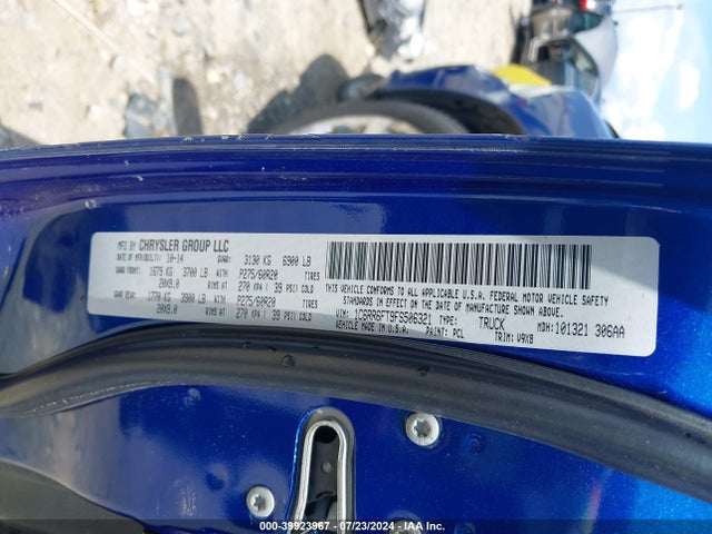 RAM 1500 Express 2015 1C6RR6FT9FS506321 Image 9