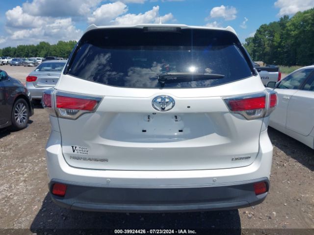 5TDYKRFH9FS045118 Toyota Highlander Limited V6
