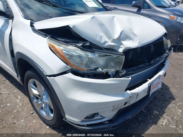5TDYKRFH9FS045118 Toyota Highlander Limited V6