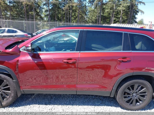 5TDJZRFH8KS918672 Toyota Highlander Se