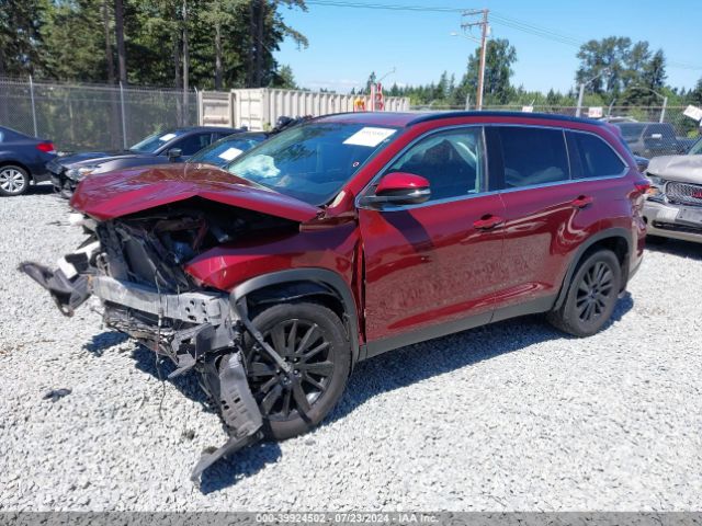 5TDJZRFH8KS918672 Toyota Highlander Se