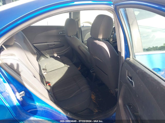 Chevrolet Sonic Lt Auto 2016 1G1JC5SH3G4137148 Image 8
