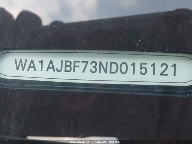 WA1AJBF73ND015121 Audi Q7 Premium 45 Tfsi Quattro Tiptronic