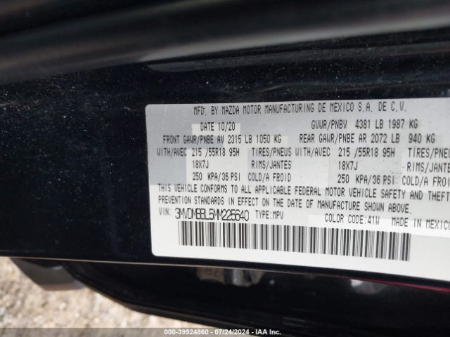 3MVDMBBL5MM225640 Mazda Cx-30 Select