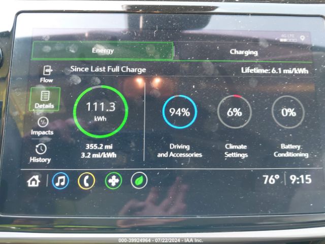 1G1FY6S02P4148911 Chevrolet Bolt Euv Fwd Lt