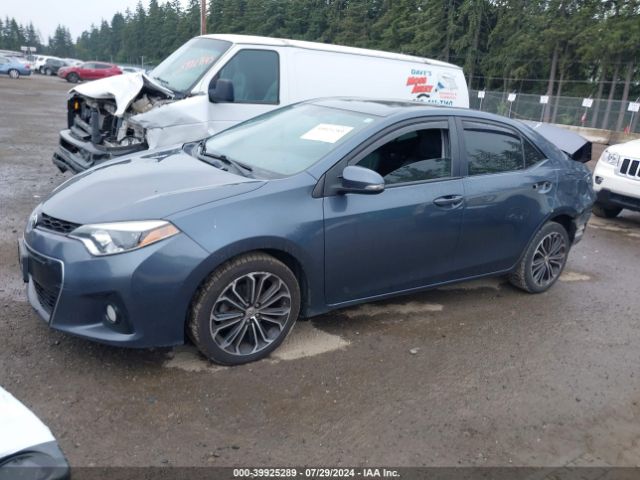 2T1BURHE2GC492905 Toyota Corolla S Premium