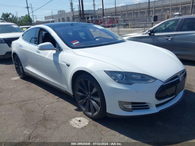 2014 TESLA MODEL S 5YJSA1H1XEFP36798 Photo 0