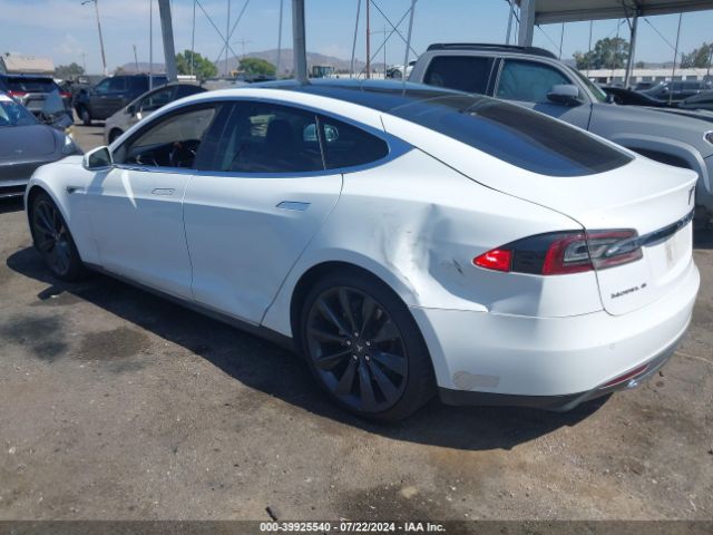 2014 TESLA MODEL S 5YJSA1H1XEFP36798 Photo 2