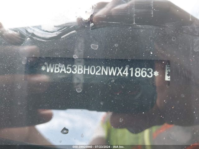 WBA53BH02NWX41863 BMW 530 I