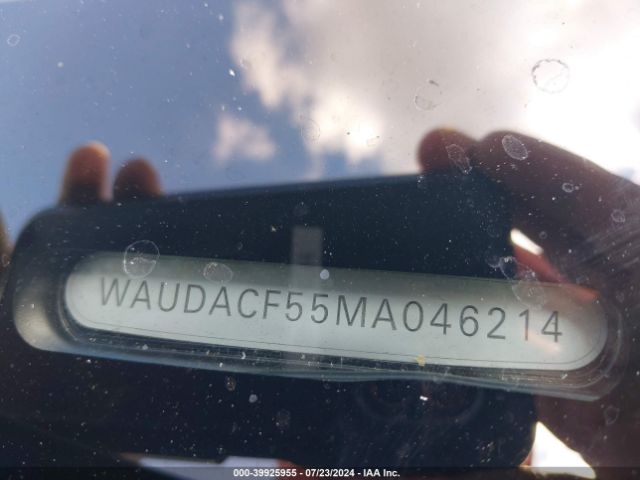 WAUDACF55MA046214 Audi A5 Sportback Premium 45 Tfsi Quattro S Tronic