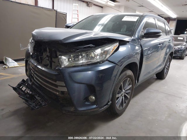 Toyota Highlander Xle 2019 5TDKZRFHXKS342636 Image 2