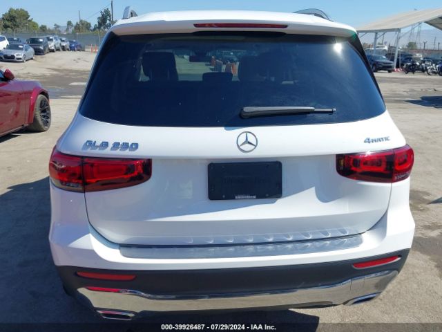 W1N4M4HBXPW303435 Mercedes-Benz Glb 250 4matic