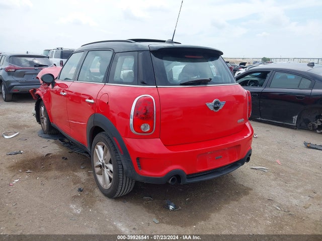2012 MINI COOPER S COUNTRYMAN WMWZC3C57CWL80945 Photo 2