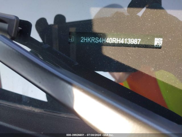 2HKRS4H40RH413987 Honda Cr-v Ex Awd
