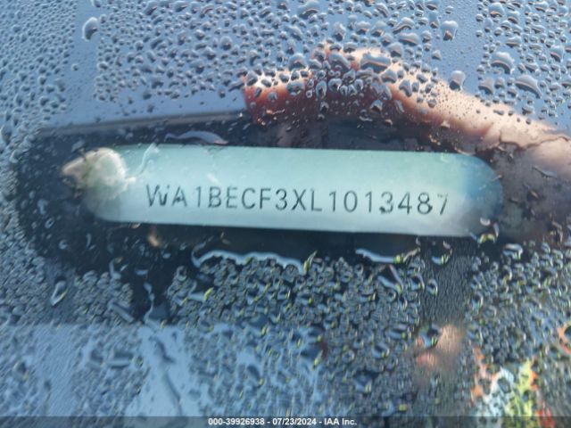 WA1BECF3XL1013487 Audi Q3 Premium Plus 45 Tfsi Quattro Tiptronic