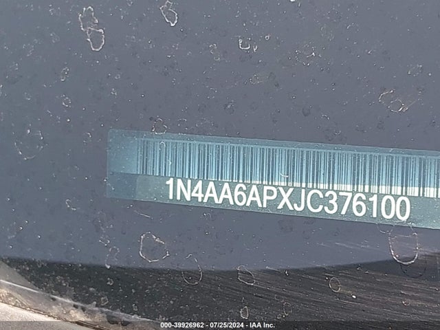 Nissan Maxima 3.5 Sv 2018 1N4AA6APXJC376100 Image 9
