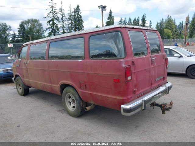 1990 DODGE RAM VAN 2B6KB31Z9LK778290 Photo 2