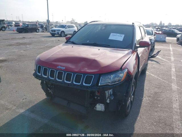 3C4NJCBB6JT271507 Jeep Compass Latitude Fwd