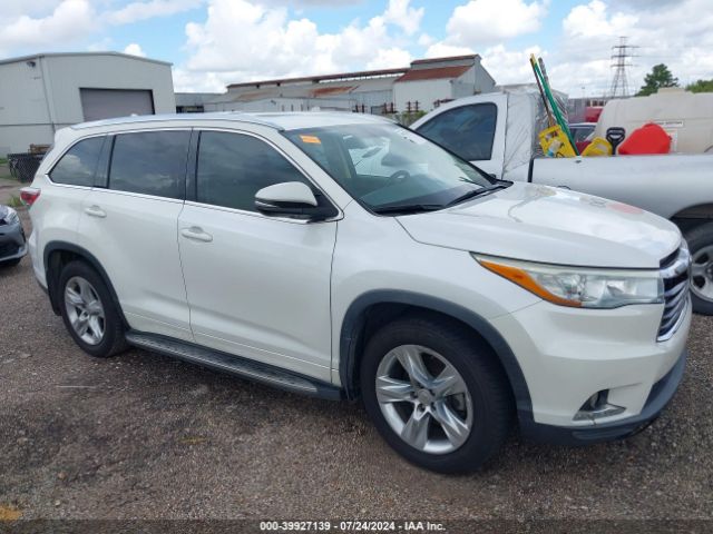 5TDYKRFH7FS114548 Toyota Highlander Limited V6