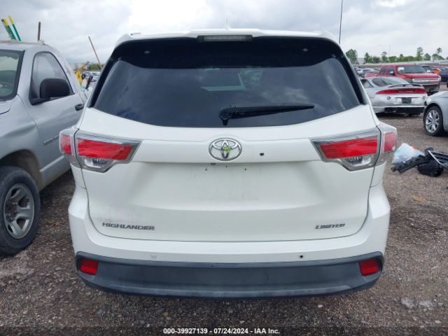 5TDYKRFH7FS114548 Toyota Highlander Limited V6