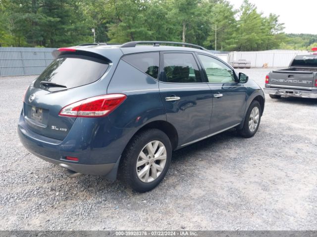 JN8AZ1MW3EW513332 Nissan MURANO SL