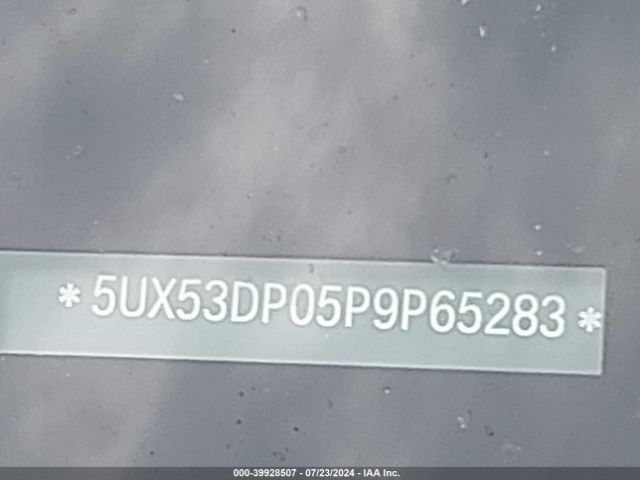 5UX53DP05P9P65283 BMW X3 Xdrive30i