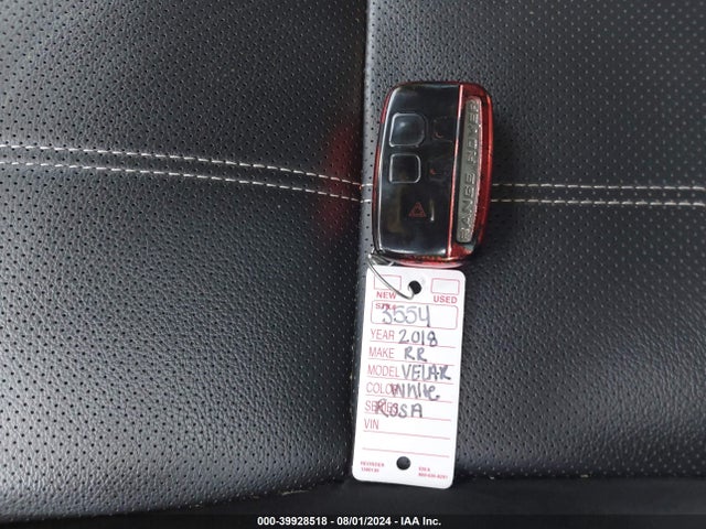 SALYL2RN4JA752342 Land Rover Range Rover Velar D180 Se R-dynamic