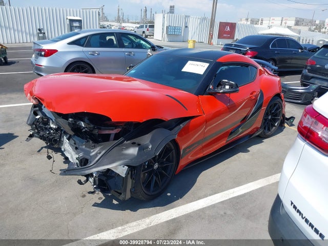 39928794 :رقم المزاد ، WZ1DB0G06RW065738 vin ، 2024 Toyota Gr Supra 45th Anniversary Edition مزاد بيع