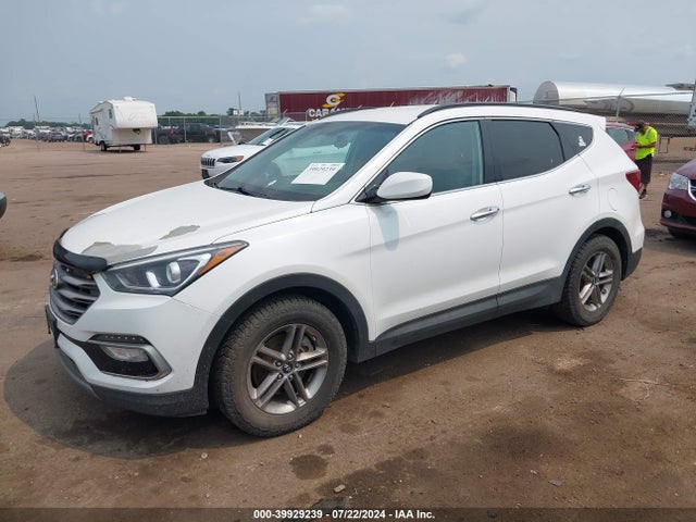 39929239 :رقم المزاد ، 5NMZUDLB6HH005683 vin ، 2017 Hyundai Santa Fe Sport 2.4l مزاد بيع