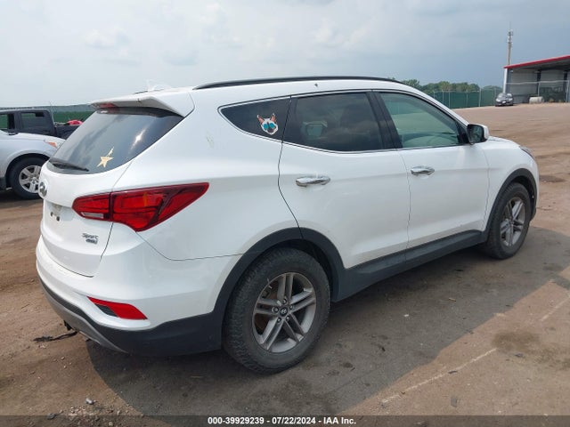 39929239 :رقم المزاد ، 5NMZUDLB6HH005683 vin ، 2017 Hyundai Santa Fe Sport 2.4l مزاد بيع