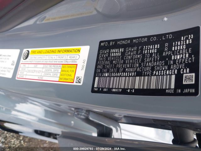 JHMFL5G44PX003491 Honda Civic Type R Touring