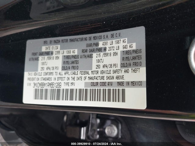 Mazda Cx-30 2.5 S Select Sport 2024 3MVDMBBM1RM651289 Image 9