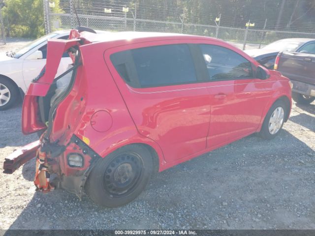 1G1JA6SG9F4202649 Chevrolet Sonic Ls Auto