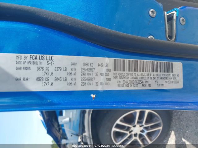 3C4NJCBB8HT658506 Jeep New Compass Latitude Fwd