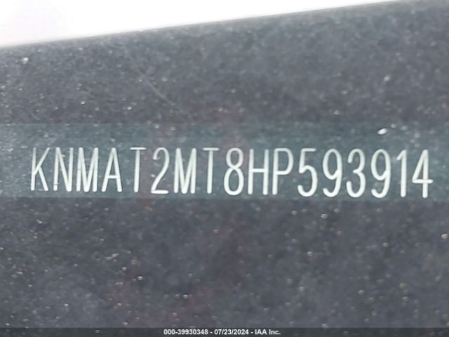 KNMAT2MT8HP593914 Nissan ROGUE SV