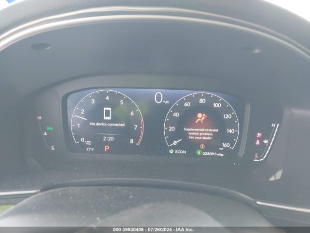 2HGFE1F99PH305544 Honda Civic Touring