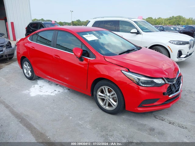 2017 Chevrolet Cruze Lt Auto მანქანა იყიდება აუქციონზე, vin: 1G1BE5SM1H7248423, აუქციონის ნომერი: 39930413