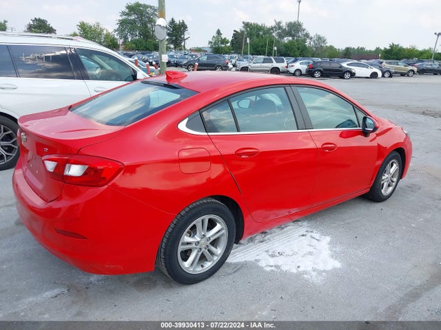2017 Chevrolet Cruze Lt Auto მანქანა იყიდება აუქციონზე, vin: 1G1BE5SM1H7248423, აუქციონის ნომერი: 39930413