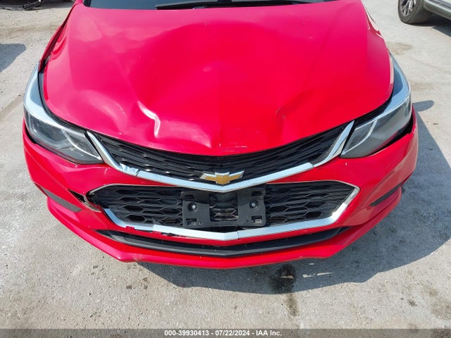 2017 Chevrolet Cruze Lt Auto მანქანა იყიდება აუქციონზე, vin: 1G1BE5SM1H7248423, აუქციონის ნომერი: 39930413