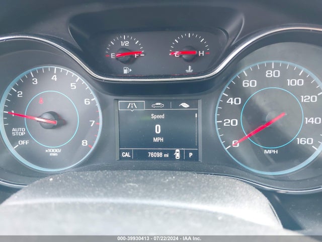 2017 Chevrolet Cruze Lt Auto მანქანა იყიდება აუქციონზე, vin: 1G1BE5SM1H7248423, აუქციონის ნომერი: 39930413
