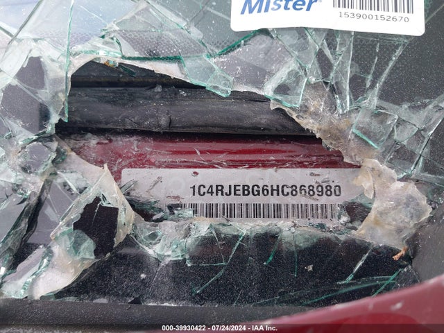 1C4RJEBG6HC868980 Jeep Grand Cherokee Limited 4x2