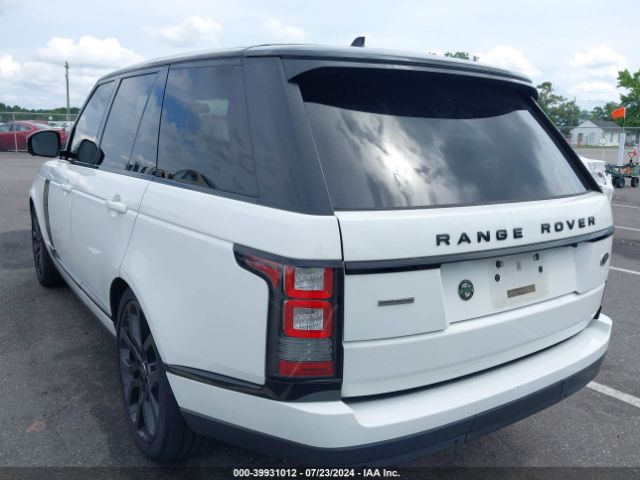SALGS2EFXGA292786 Land Rover Range Rover 5.0l V8 Supercharged