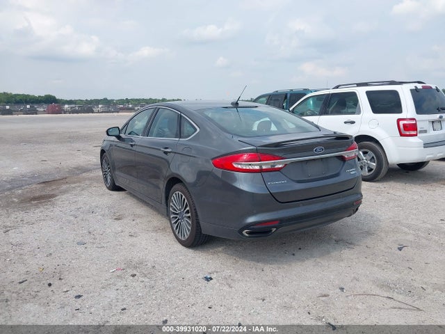 Ford Fusion Titanium 2018 3FA6P0D98JR194041 Image 3