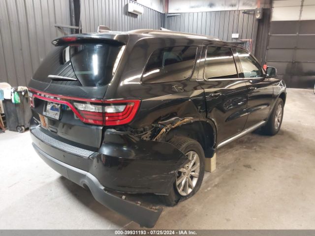 1C4RDJAG4GC362936 Dodge Durango Sxt